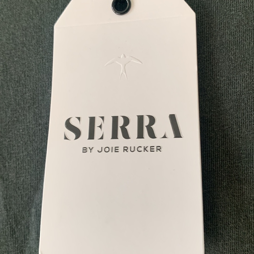 NWT Serra by Joie Rucker Dress Premium Boutique Mini Shift T Shirt Gray Medium - Picture 4 of 7